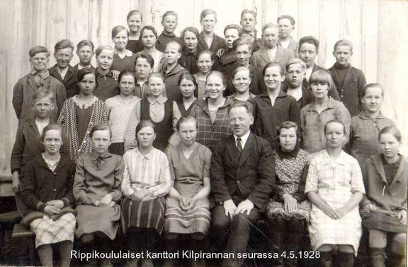 Rippikoululaiset 1928