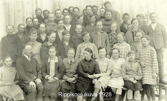 Rippikoululaiset 1928
